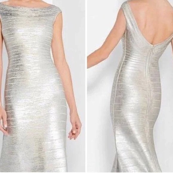 Herve Leger Sophia Gown - Perfect Condition - Picture 2 of 6